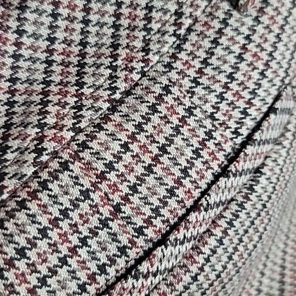 LOFT Checkered Wool Dress Shorts Size 6 - Picture 5 of 7